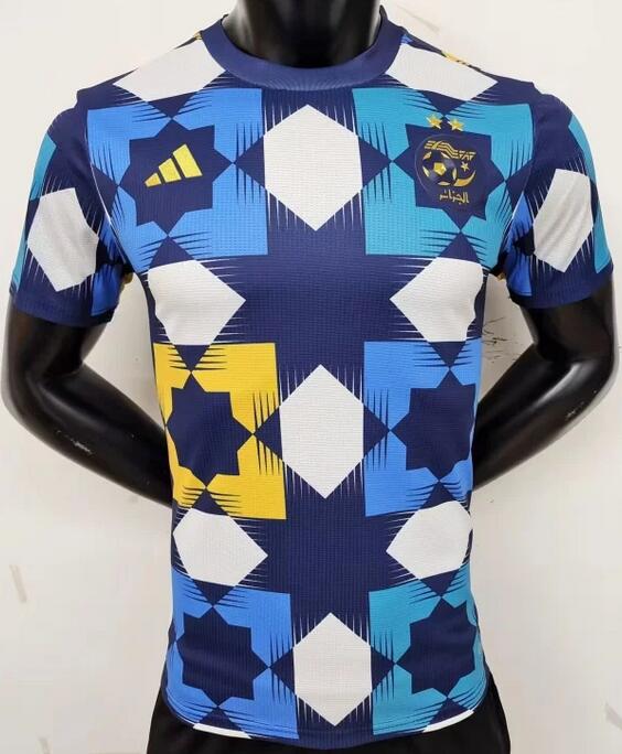 Algeria 2022/23 Blue Match Version Training Shirt