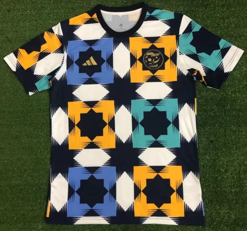 Algeria 2022/23 Yellow Match Version Training Shirt