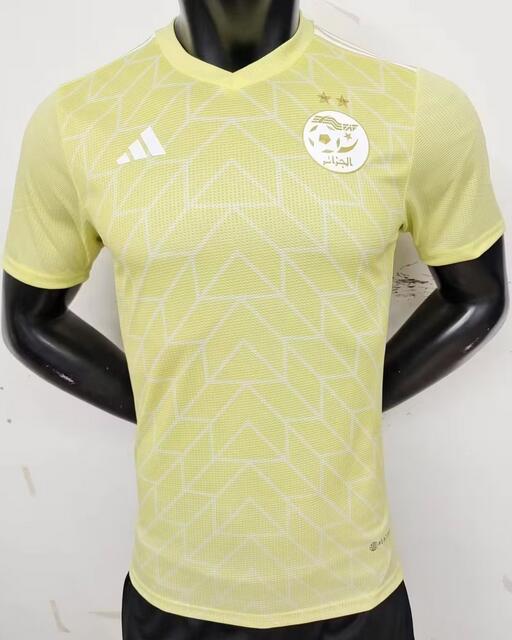 Algeria 2023/24 Yellow Match Version Training Shirt