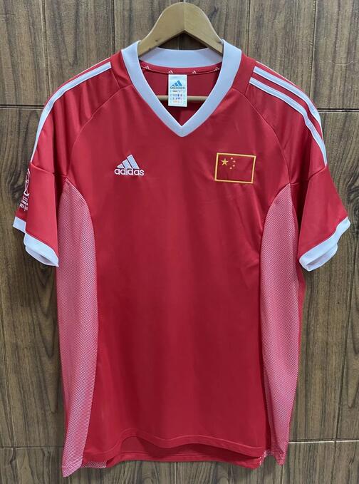 China 2002 Away Retro Shirt Soccer Jersey