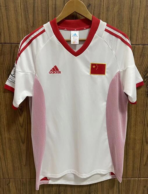 China 2002 Home Retro Shirt Soccer Jersey