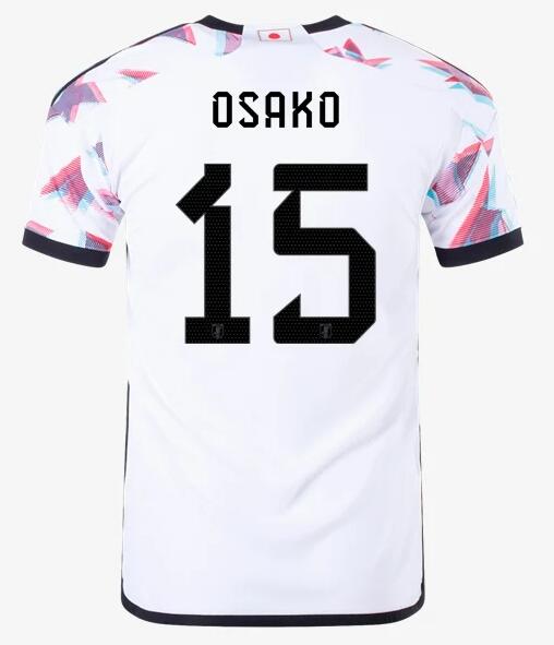 Japan 2022 World Cup Away 15 Osako Shirt Soccer Jersey