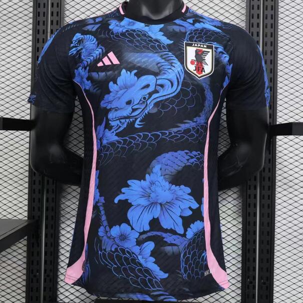Japan 2023/24 Special Black Blue Match Version Shirt Soccer Jersey