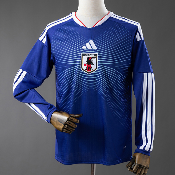 Japan 2026 FIFA World Cup Home Long Sleeved Shirt Soccer Jersey