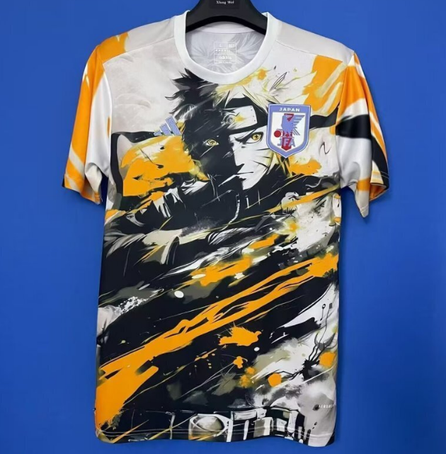 Japan 2025/26 Special Naruto Shirt Soccer Jersey