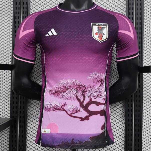 Japan 2024/25 Special Pink Purple Match Version Shirt Soccer Jersey