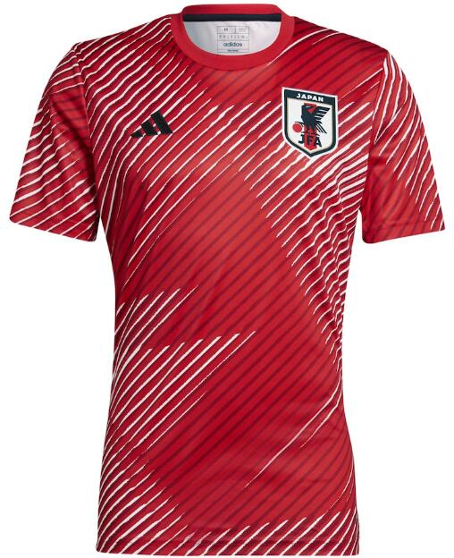 Japan 2022/23 Red Pre-Match Training Shirt