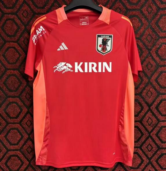 Japan 2024/25 Red Training Shirt