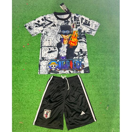 Japan 2025/26 Special Kids One Piece Soccer Kit Shirt And Shorts