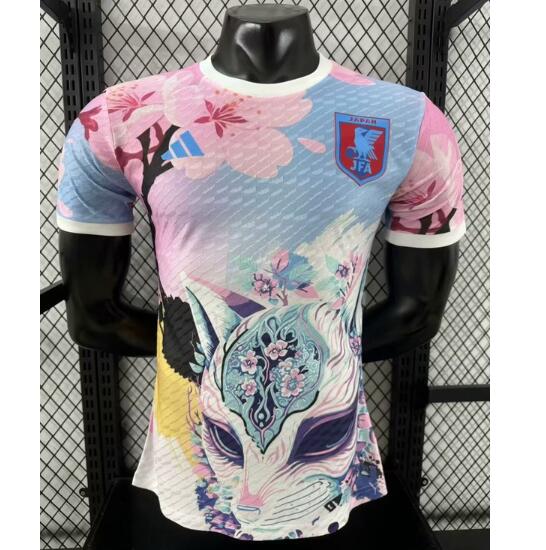 Japan 2025/26 Special Blue Pink Match Version Shirt Soccer Jersey