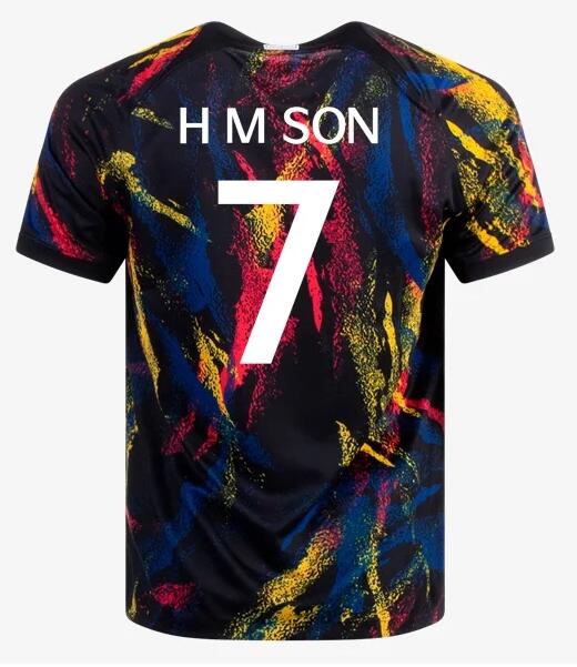 Japan 2022 World Cup Away 7 H M Son Shirt Soccer Jersey