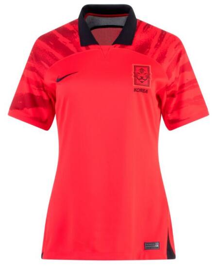 South Korea 2022 World Cup Home Women Shirt Soccer Jersey