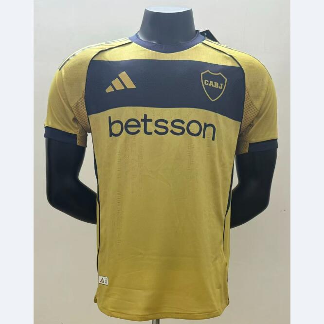 Boca Juniors 2025/26 Away Match Version Shirt Soccer Jersey