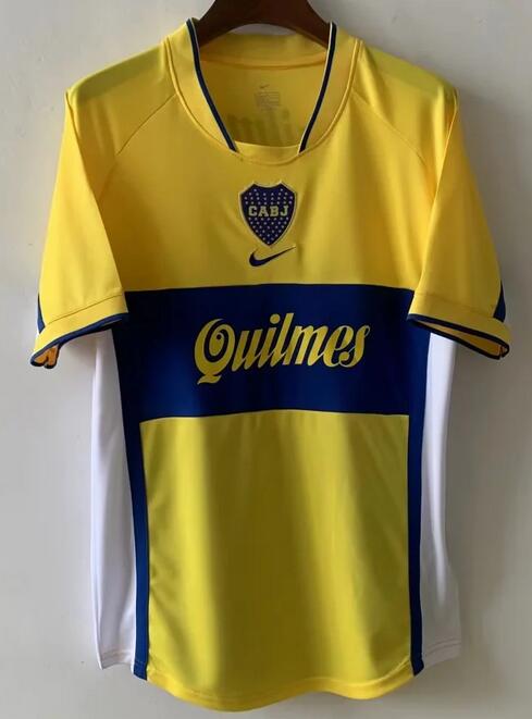 Boca Juniors 2001 Away Retro Shirt Soccer Jersey