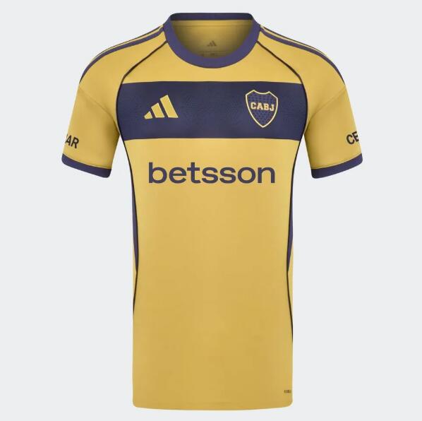 Boca Juniors 2025/26 Away Shirt Soccer Jersey