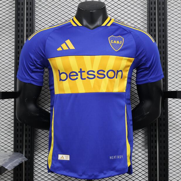 Boca Juniors 2024/25 Home Match Version Shirt Soccer Jersey