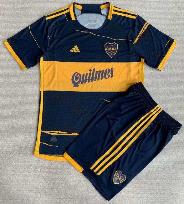 Boca Juniors 2023/24 Special Kids Soccer Team Kit Children Shirt + Shorts