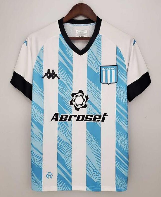 Racing Club 2021/22 Home Shirt Soccer Jersey