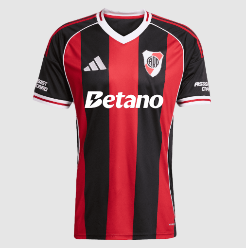 River Plate 2025/26 Away Shirt Soccer Jersey With Sponsor