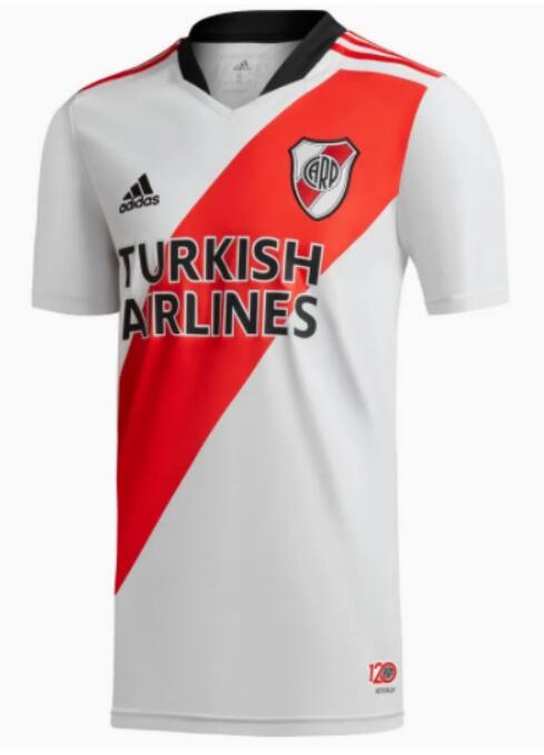 River Plate 2021/22 Home Shirt Soccer Jersey