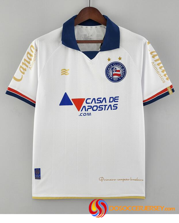 Esporte Clube Bahia 2022/23 Away Shirt Soccer Jersey