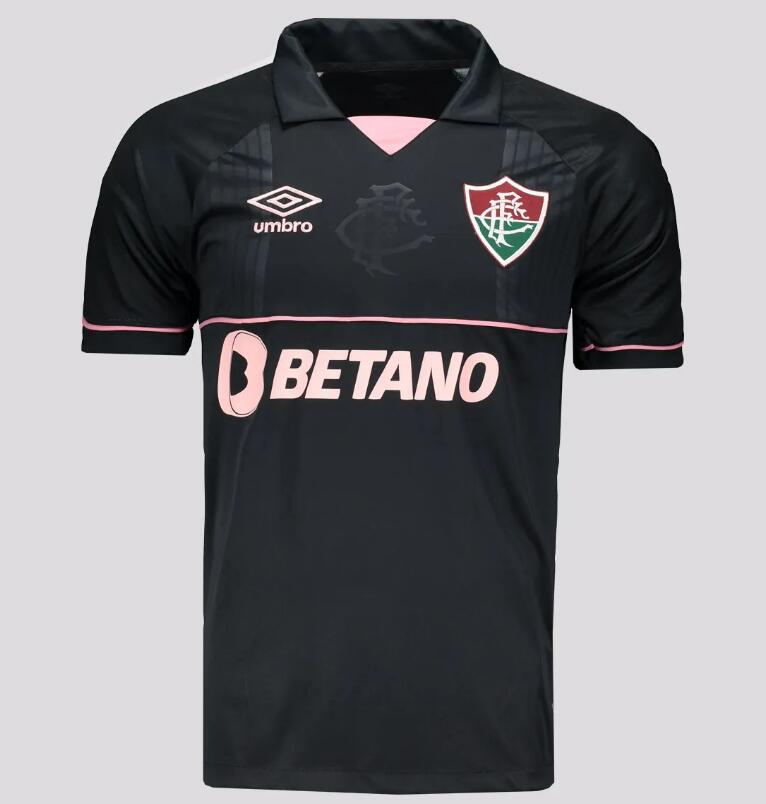 Fluminense 2023/24 Goalkeeper Black Shirt Soccer Jersey