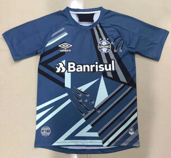 Grêmio FBPA 2020/21 Goalkeeper Blue Shirt Soccer Jersey