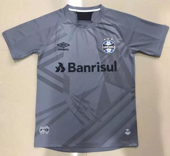 Grêmio FBPA 2020/21 Goalkeeper Grey Shirt Soccer Jersey