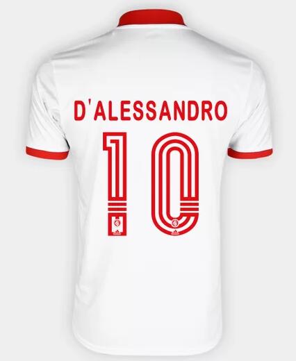 SC Internacional 2020/21 Away D'ALESSANDRO 10 Shirt Soccer Jersey