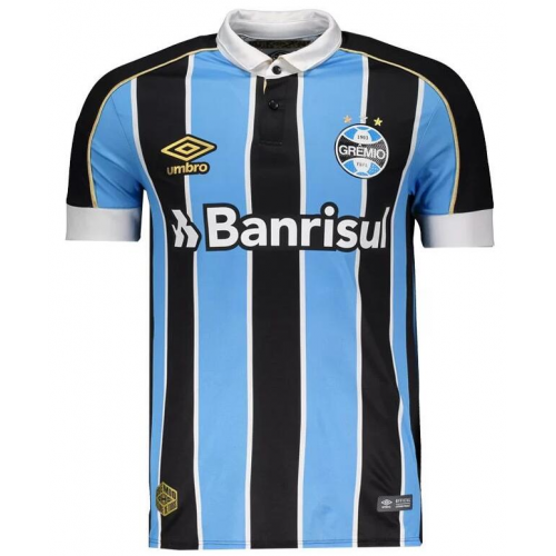 Match Version Grêmio FBPA 2019/20 Home Shirt Soccer Jersey