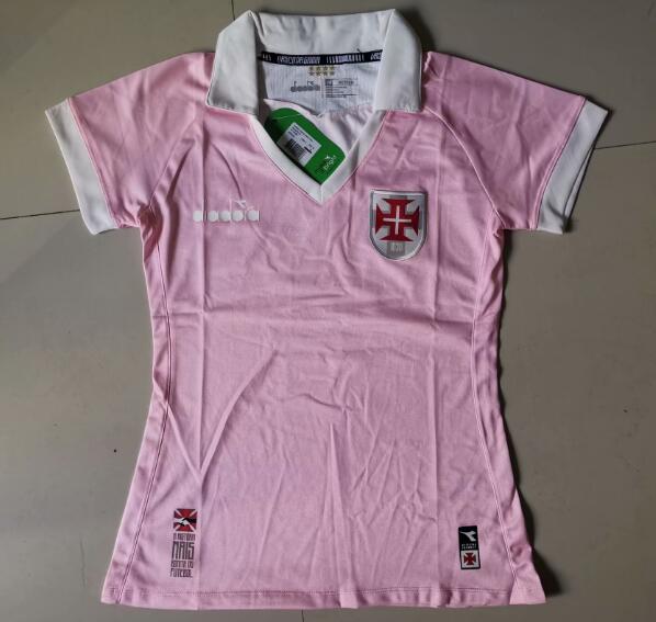Vasco da Gama 2019/20 Pink Women Shirt Soccer Jersey