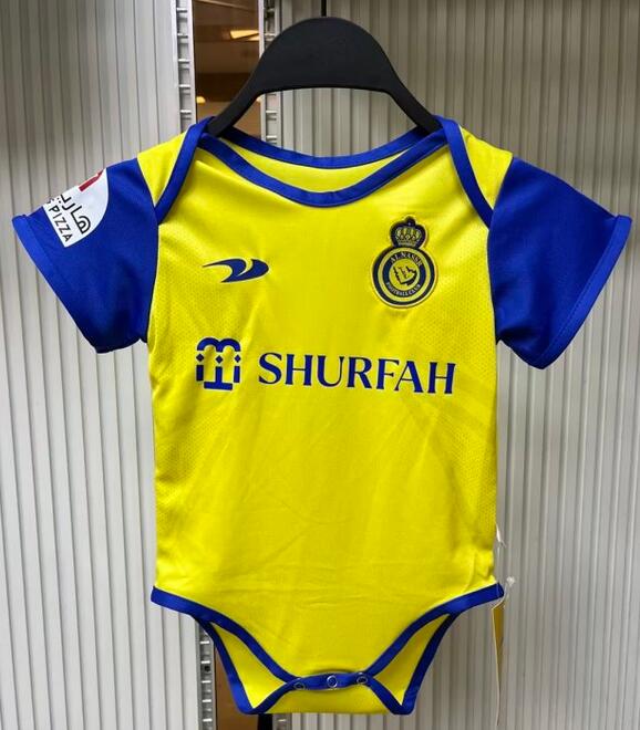 AL-NASSR 2022/23 Home Infant Baby Shirt Soccer Jersey Kit