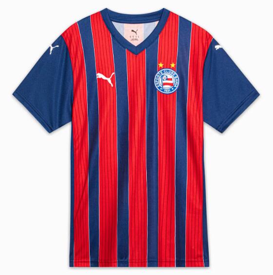 Esporte Clube Bahia 2025/26 Away Shirt Soccer Jersey