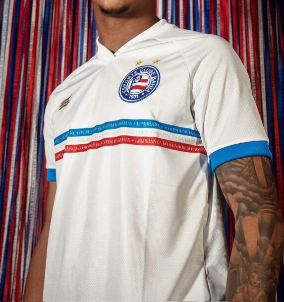 Esporte Clube Bahia 2023/24 Home Shirt Soccer Jersey
