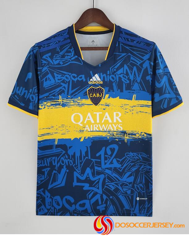 Boca Juniors 2022/23 Special Blue Shirt Soccer Jersey