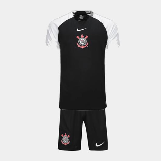 Corinthians 2025/26 Away Kids Soccer Uniforms Children Kit