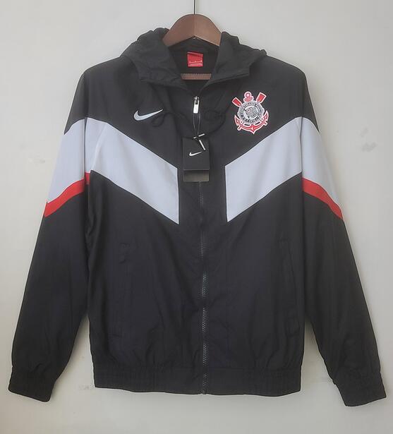 Corinthians 2022/23 Black Windbreaker Jacket