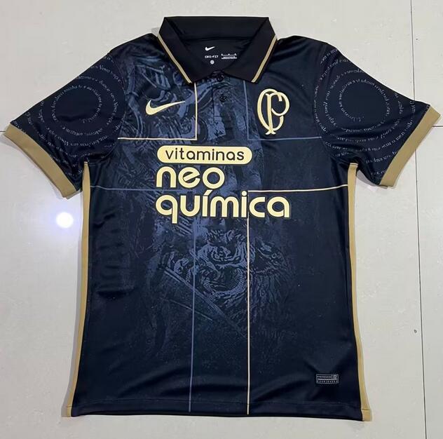 Corinthians 2023/24 Black Polo Shirt