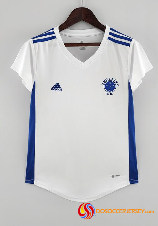 Cruzeiro 2022/23 Away Women Shirt Soccer Jersey