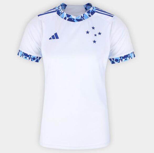 Cruzeiro 2024/25 Away Women Shirt Soccer Jersey