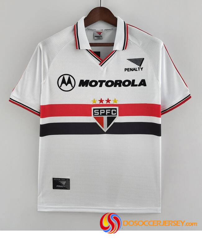 Sao Paulo FC 1999 Home Retro Shirt Soccer Jersey
