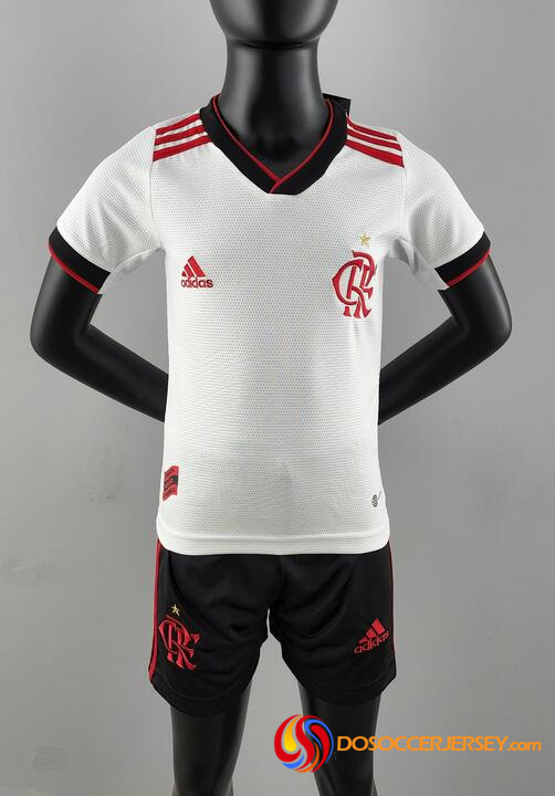 Flamengo 2022/23 Away Kids Soccer Kits Children Shirt And Shorts