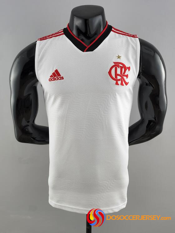 CR Flamengo 2022/23 Away White Vest Shirt Soccer Jersey
