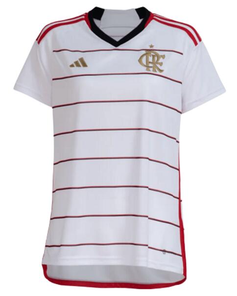 CR Flamengo 2023/24 Away Women Shirt Soccer Jersey