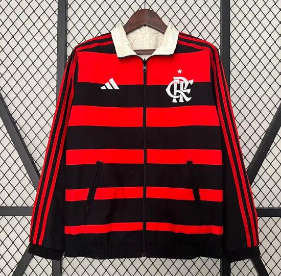 CR Flamengo 2024/25 Double-Face Windbreaker Jacket