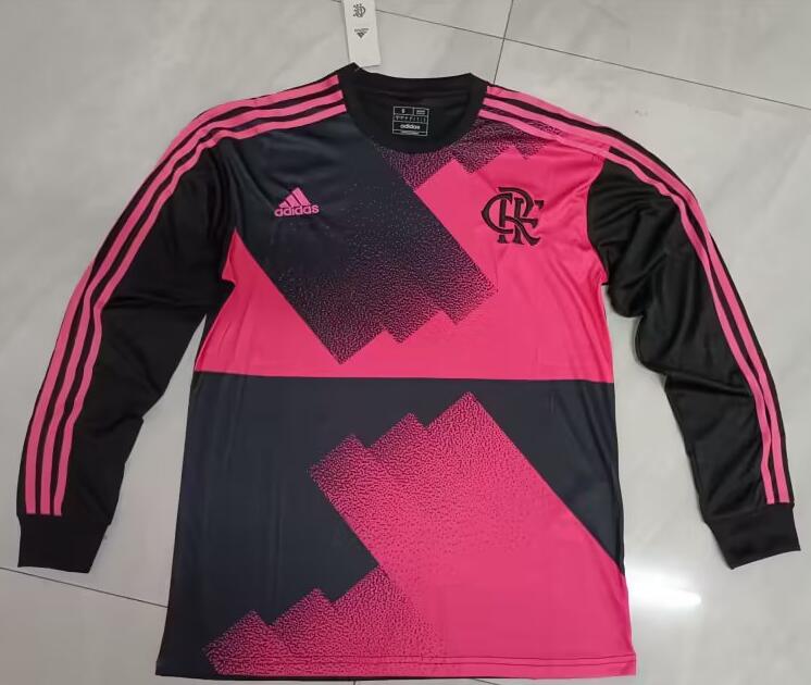 CR Flamengo 2023/24 Goalkeeper Long Sleeved Shirt Soccer Jersey