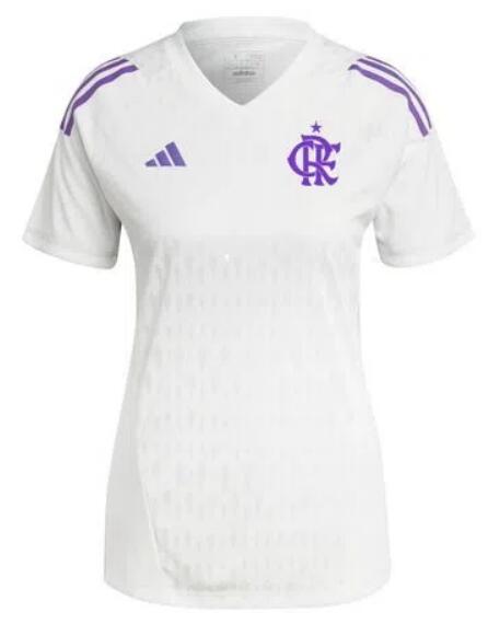 CR Flamengo 2023/24 Goalkeeper Women Shirt Soccer Jersey