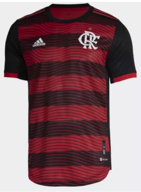CR Flamengo 2022/23 Home Match Version Shirt Soccer Jersey