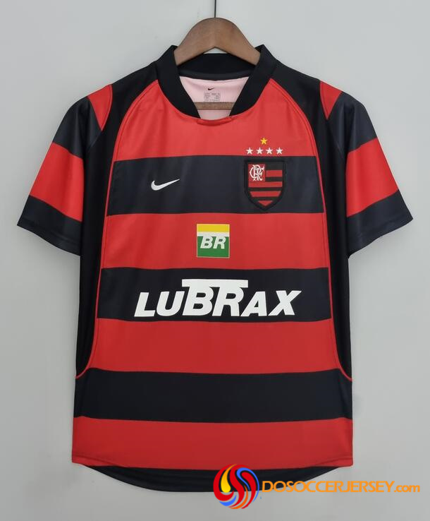 Flamengo 2003/04 Home Retro Shirt Soccer Jersey