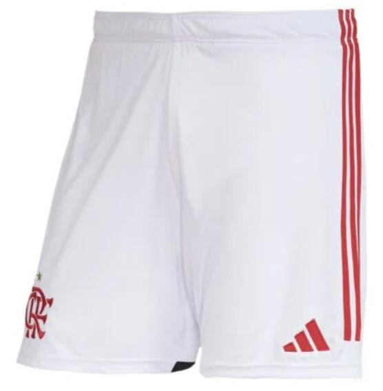 CR Flamengo 2023/24 Home Soccer Shorts